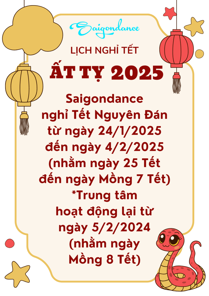 THÔNG BÁO LỊCH NGHỈ TẾT ẤT TỴ 2025 3